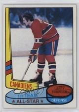 1980-81 Topps Scratched Larry Robinson #84 HOF 10ou