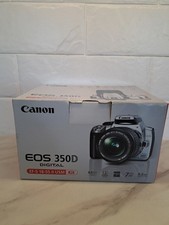 Canon EOS 350D DSLR Camera Bundle + 18-55mm & 80-200mm READ DESCRIPTION 