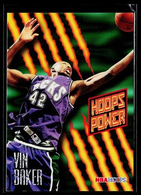 1994-95 Hoops #PR-29 Vin Baker Hoops Power (Stat Power Ratings)