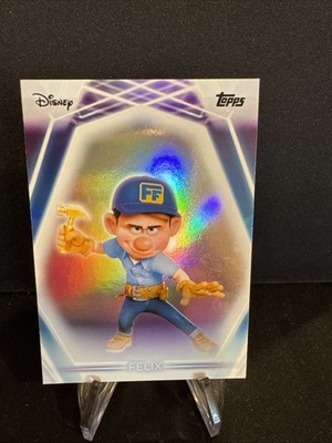 2026 Topps Disney Neon-Rainbow Foilboard-Felix #108
