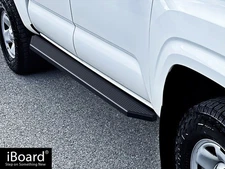 APS 6" Side Steps Wheel-to-Wheel Fit 05-23 Toyota Tacoma Double Crew Cab 5ft Bed