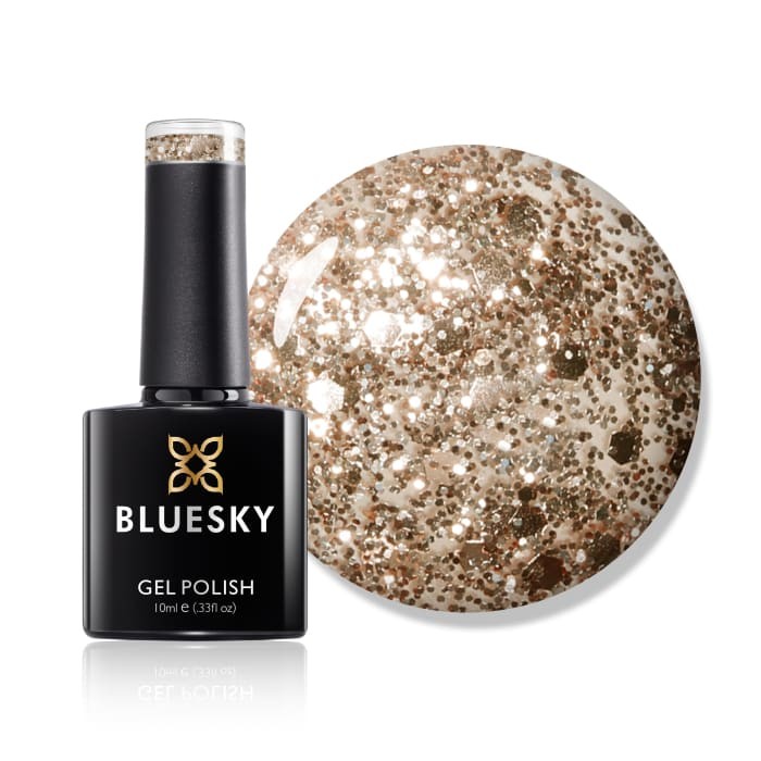 Bluesky Gel Polish - GOLD BUTTON - DC002