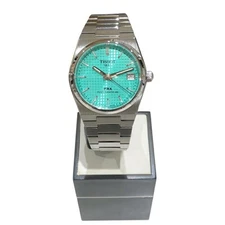 TISSOT PRX Powermatic 80 T137.207.11.091.01 SS Automatic Green Boys Wristwatch