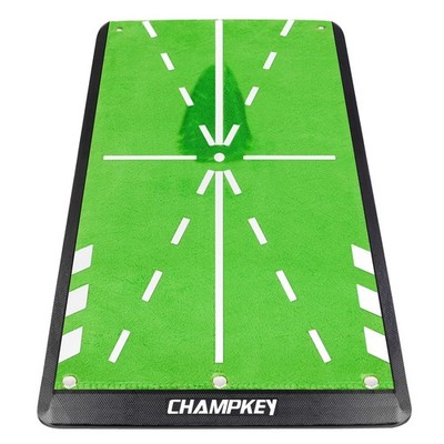 CHAMPKEY 8'' x 17'' Premium Impact Golf Mat Upgraded Version | Path Feedback Go...