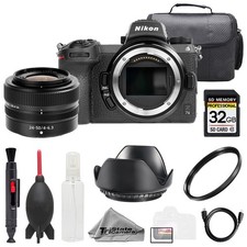 Nikon Z 7II NIKKOR Z 24-50mm f/4-6.3 Lens 32GB Bag UV Filter- Basic Kit