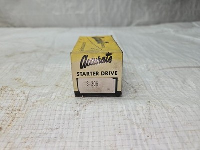 Accurate 3-306 Starter Drive NOS