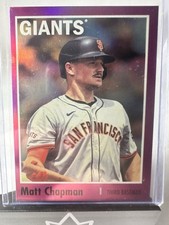 2024 Topps Archives 164 Matt Chapman, San Francisco Giants Pink