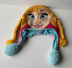 Disney Child Flipeez Hat Bennie Frozen Anna Character