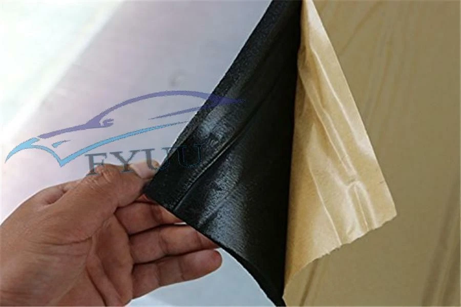 Car Roof Floor Hood Firewall Sound Deadener Road Noise Dampener 10mm 1*1.4m USA - Изображение 4 из 4