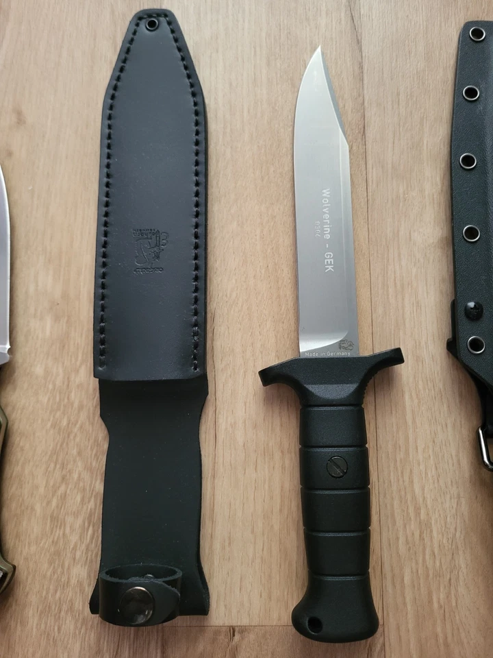 Jars Crotalus, Eickhorn Wolverin, Jars Leopard, Jagdmesser,  Outdoor Messer - Bild 3 von 4