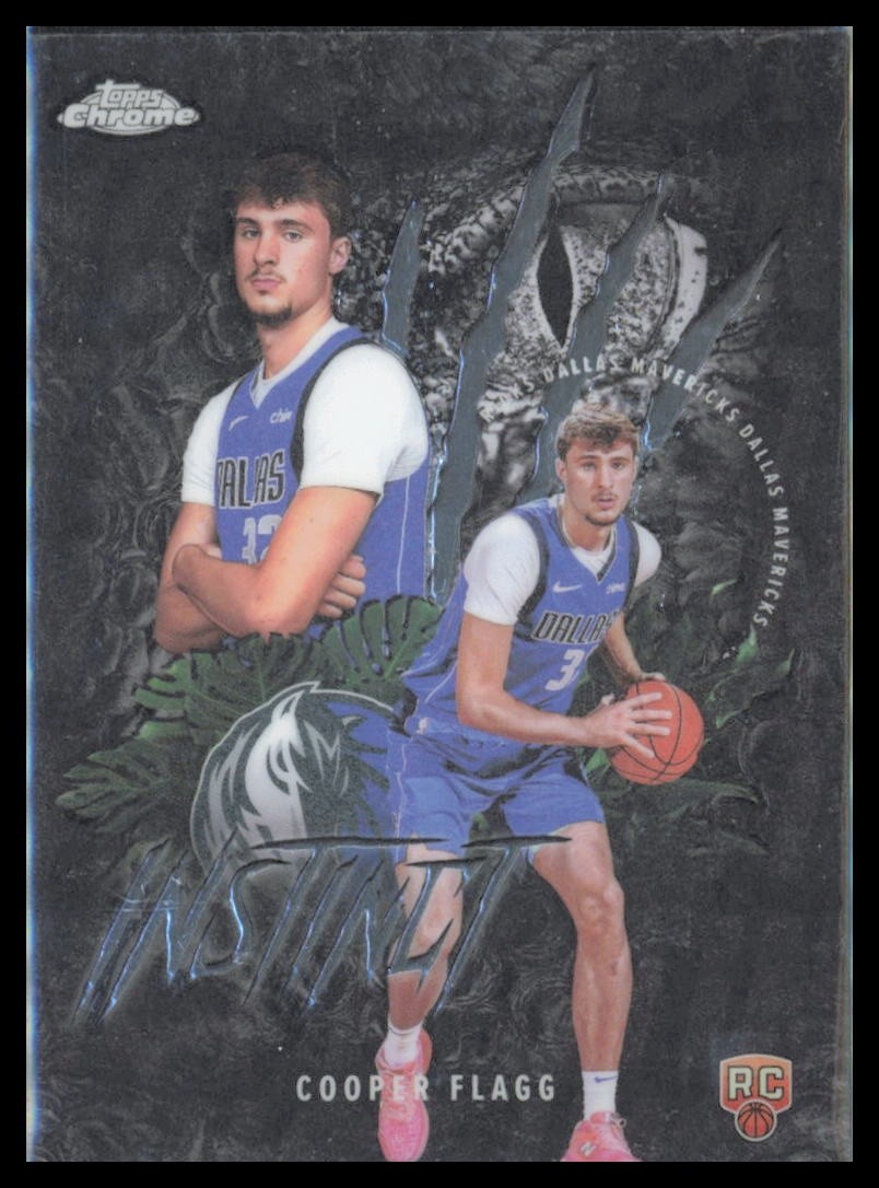 Cooper Flagg 2025-26 Topps Chrome Instinct RC #INS-11 -MY1