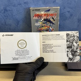 Rollergames Nintendo NES Boxato PAL A ITA Italiano Mattel Scatola Entertainment