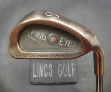 Ping Eye 2+ BeCu Orange Dot 8 Iron Regular Steel Shaft Golf Pride Grip