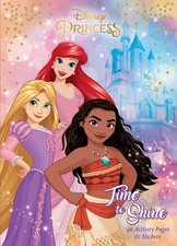 Disney Princess: Time to Shine Color  Craft: With Stickers - paperback Edit...