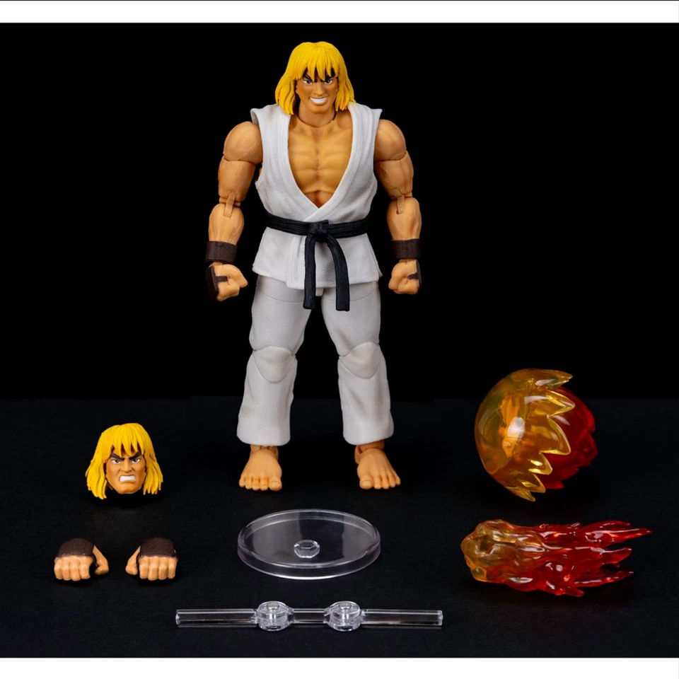Jada Toys Ultra Street Fighter II Ken Player 2 Ver. 6" EE Exclusivo 🔥PREVENTA🔥 Foto 2 de 4
