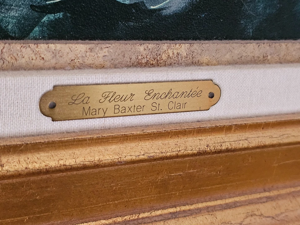 Impresión de jardín de hadas "La Fleur Enchantee" de Mary Baxter St Clair Foto 4 de 4