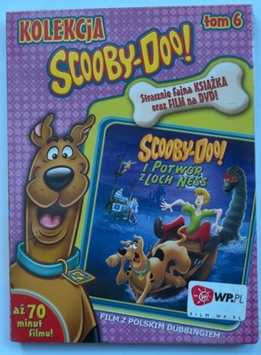 Scooby-Doo i Potwór z Loch Ness DVD + Książka NOWA Tom 6 Kolekcja Dubbing PL