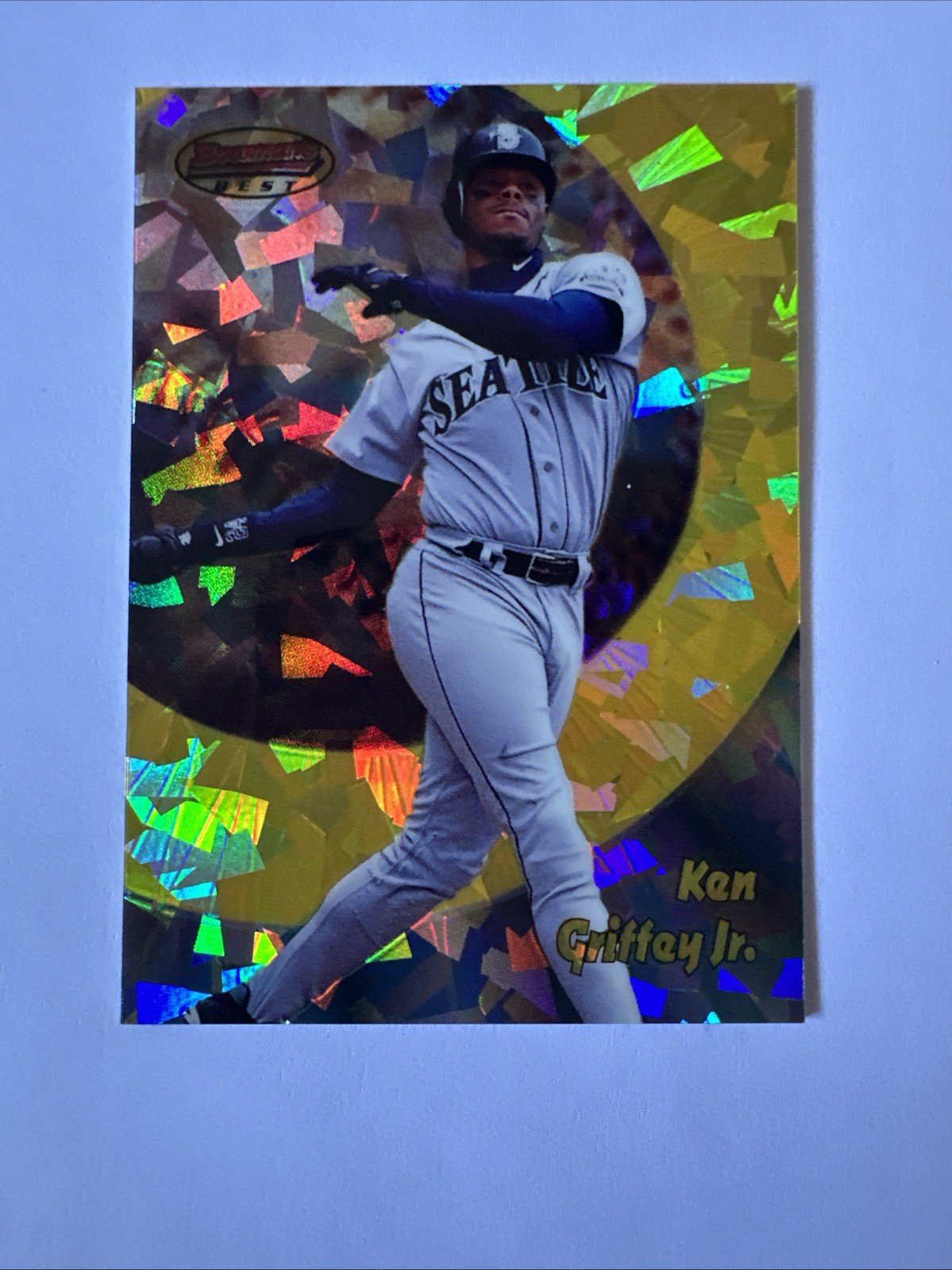 Ken Griffey Jr. 1998 Bowman's Best #27 Atomic Refractor /100 Price