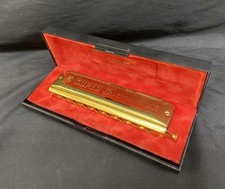 Hohner 64 Chromatic Harmonica C Key Professional Model DetONE Used ffe
