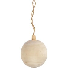 Creativ Bauble, Wood, One size