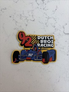 Dutch Bros Racing 1992 92 Sticker Indy 500