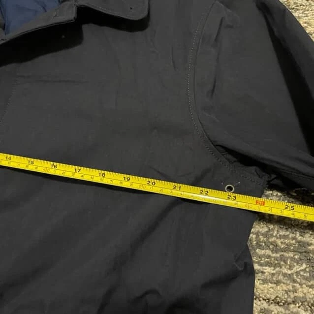 Gabardina larga para hombre Polo Ralph Lauren azul marino empacable talla XL I4 Foto 4 de 4