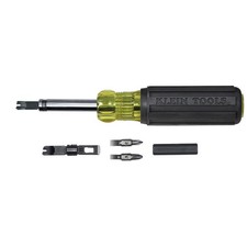 Klein Tools VDV001-081 Multi-Bit Punchdown Screwdriver Bayoneted-Style