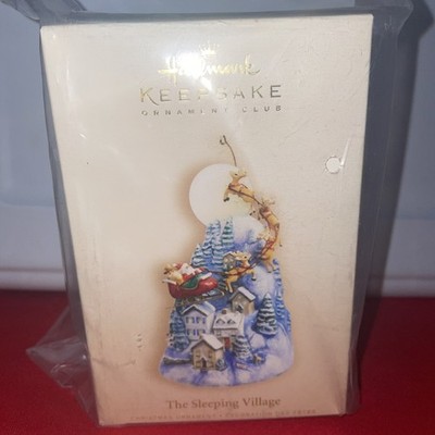 2006 Hallmark Keepsake ''The Sleeping Village'' Ornament, NIB, Never opened