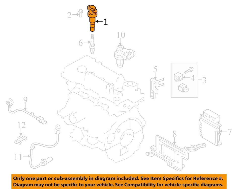 1998-1998 Chevrolet Prizm Ignition Coil Igniter Pack RODQL - Image 3 of 4