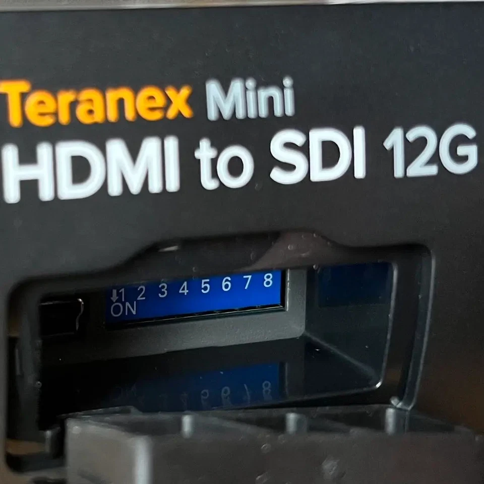 Blackmagic Design Teranex SDI to HDMI to Optical 12G Smart Panel Converter Grey - Image 3 of 4