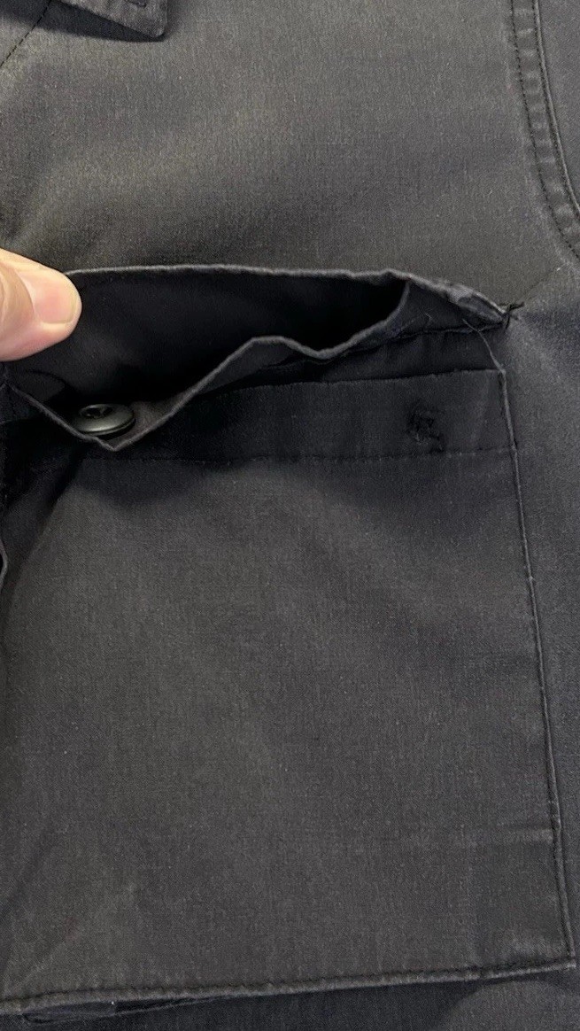 Vintage US Military Black Field Jacket Medium Utility Combat 70s 80s thumbnail 7