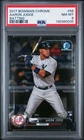 2017 Bowman Chrome #56 Aaron Judge Batting Rookie PSA 8