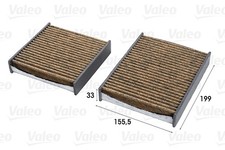701007 VALEO Filtro, Aria abitacolo per,CITROËN,DS,PEUGEOT