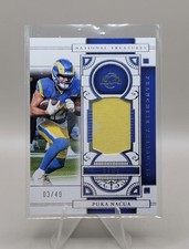 Panini 2025 National Treasures Puka Nacua Franchise Treasures /49 Rams