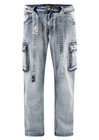 38 x 34 Victorious Men's Casual BAGGY Fit CARGO Denim Jeans — photo 1