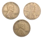 1936-P, 1936-D and 1936-S  LINCOLN WHEAT CENT   -   Combined shipping available