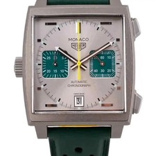 TAG Heuer Monaco Racing Green Silver - CAW218...