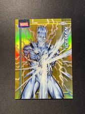 2026 Topps Chrome Marvel Comics Iceman #52 Gold Refractor 32/50 UT31