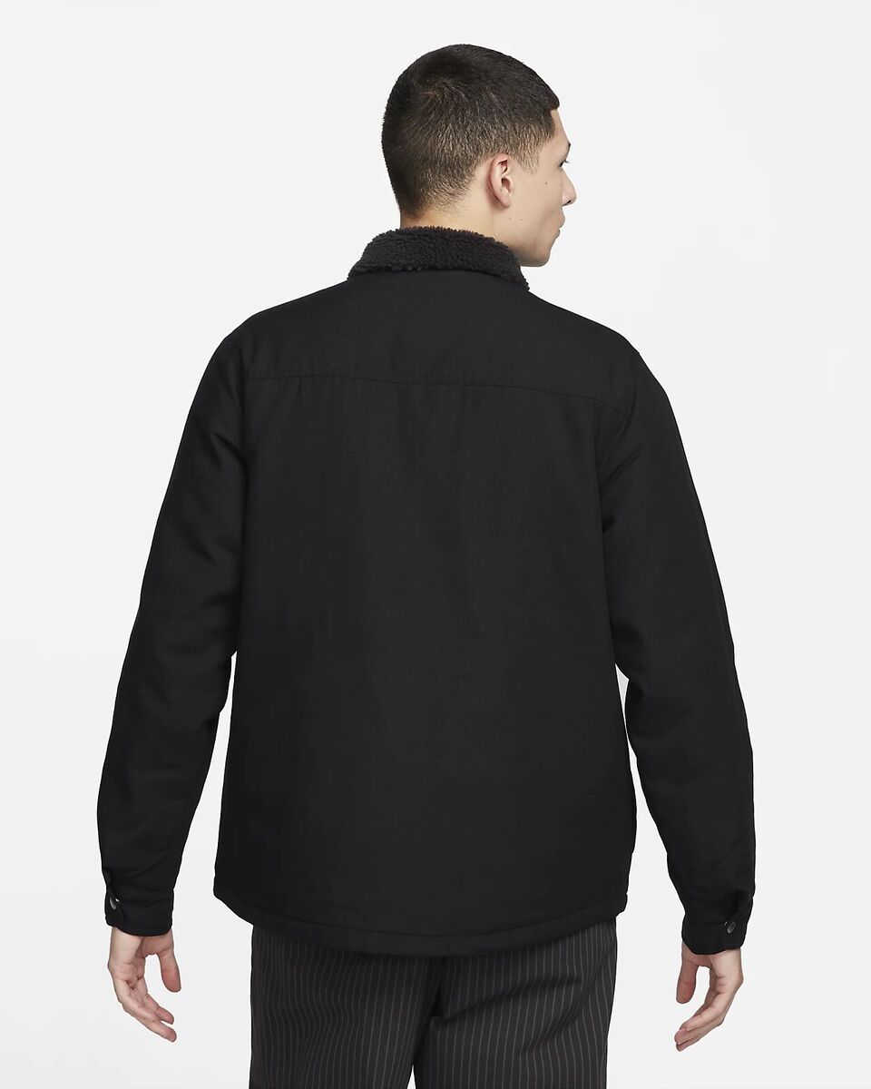 Nike SB Padded Flannel Skate Jacket Black DQ6328 010 Men's Nike SB Padded Flannel Skate Jacket Black DQ6328 010 Men's