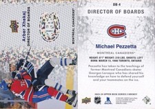 2023-24 Upper Deck Series 2 Director of Boards Base + Sparkle - U-Pick From List