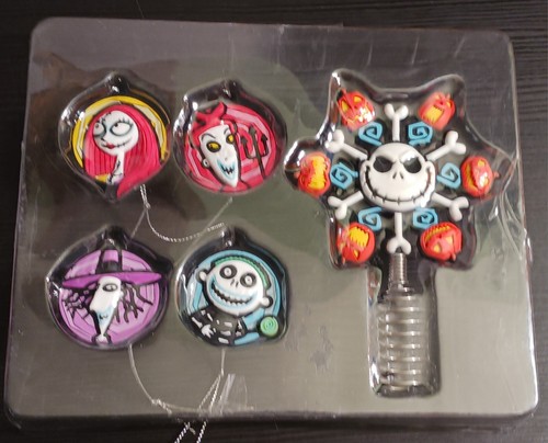Hallmark The Nightmare Before Christmas Ornament Set Tree Topper - Picture 6 of 11