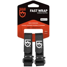 Gear Aid 3/4" Wide Fast Wrap Gear Organizing Strap 2-Pack - Black