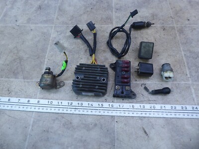 1985 Suzuki GV700 Madura S1011) regulator solenoid fuse switch relay electrical