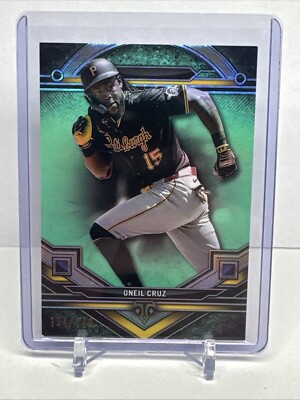 2024 Topps Triple Threads Oneil Cruz Aqua Parallel 134/149