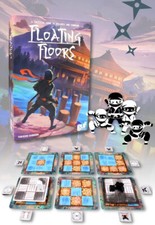 CardLords: Floating Floors (Board Game) tactile dexterity balancing ninja game