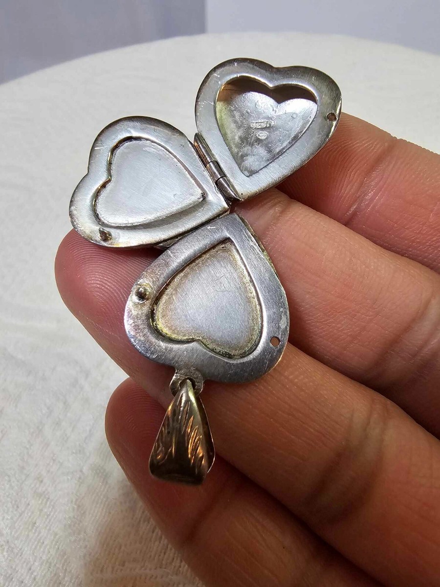 【うっちー】heart shaped pendant top Women Retro Heart Shaped Quartz Pocket Watch Pendant