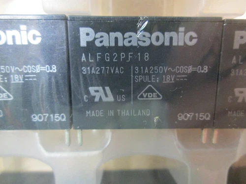 PANASONIC ALFG2PF18 General Purpose Relays 1 Form A Hh Cap 31A 18 VOLTS NEW