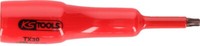 "Ks Tools 1/2\" Bit-Stecknuss Schutzisolierung Torx-Schrauben, T25, Lang"