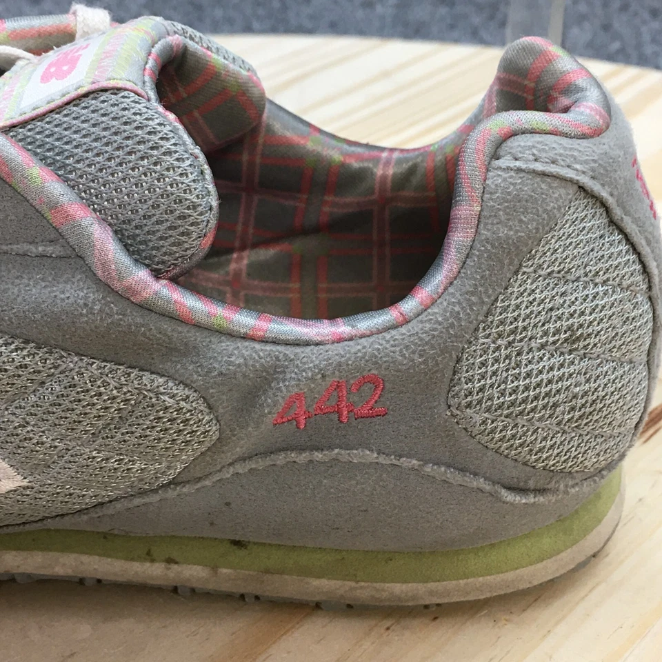 New Balance 442 Zapatos Mujer 8.5B Tenis para Correr Gris Con Cordones Parte Superior Baja CW442GPP Foto 4 de 4