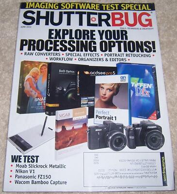 Shutterbug Magazine June 2012 photography